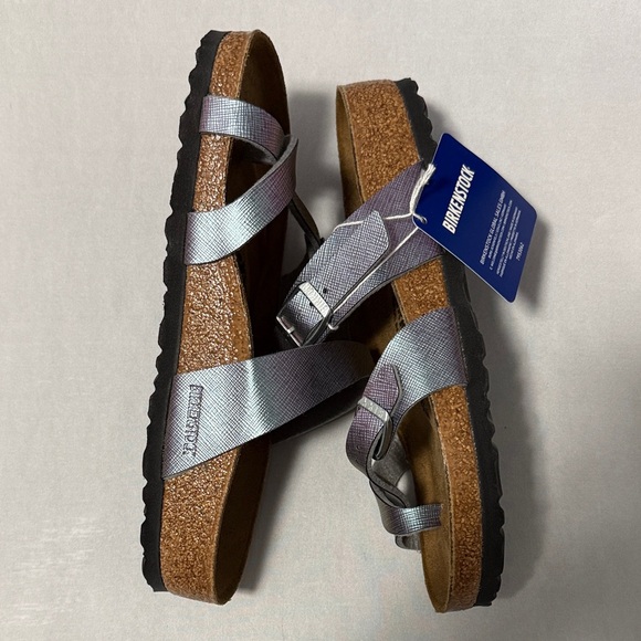 Birkenstock Mayari Birko-flor Iridescent Sandals Size 37 Regular - Picture 3 of 8